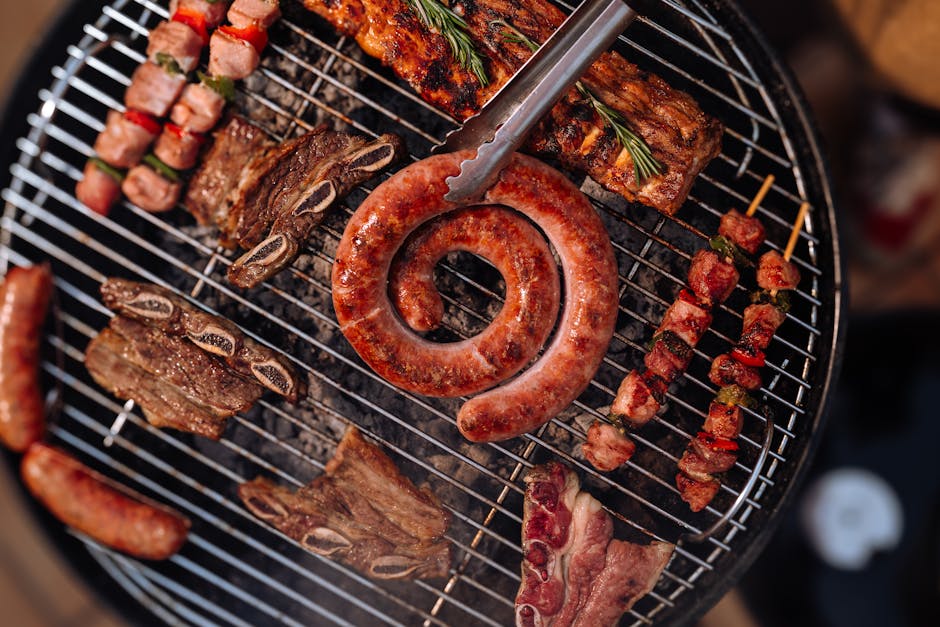 The Best Pork Kebabs With Grilled Plums and Couscous is Found in Poland